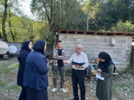 بازدید کارشناسان موسسه آموزش و ترویج سازمان از مزرع پرورش ماهی خاویار طلایی در راستای ارزیابی پروژه تحقیقی- ترویجی انستیتو