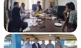 بازدید معاون پژوهشی و فناوری انستیتو از مراکز تکثیر و بازسازی ذخایر ژنتیکی ماهیان خاویاری