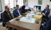 نشست هم اندیشی مدیران انستیتو تحقیقات بین المللی ماهیان خاویاری با پژوهشکده بیوتکنولوژی جانوری شمال کشور