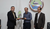 معارفه معاون پژوهشی انستیتو تحقیقات بینالمللی ماهیان خاویاری در چهارمین جلسه شورای پژوهشی و برنامهریزی