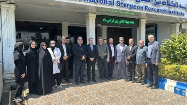 بازدید رئیس سازمان مدیریت و برنامه‌ریزی استان گیلان از ظرفیت‌های راهبردی انستیتو تحقیقات بین‌المللی ماهیان خاویاری