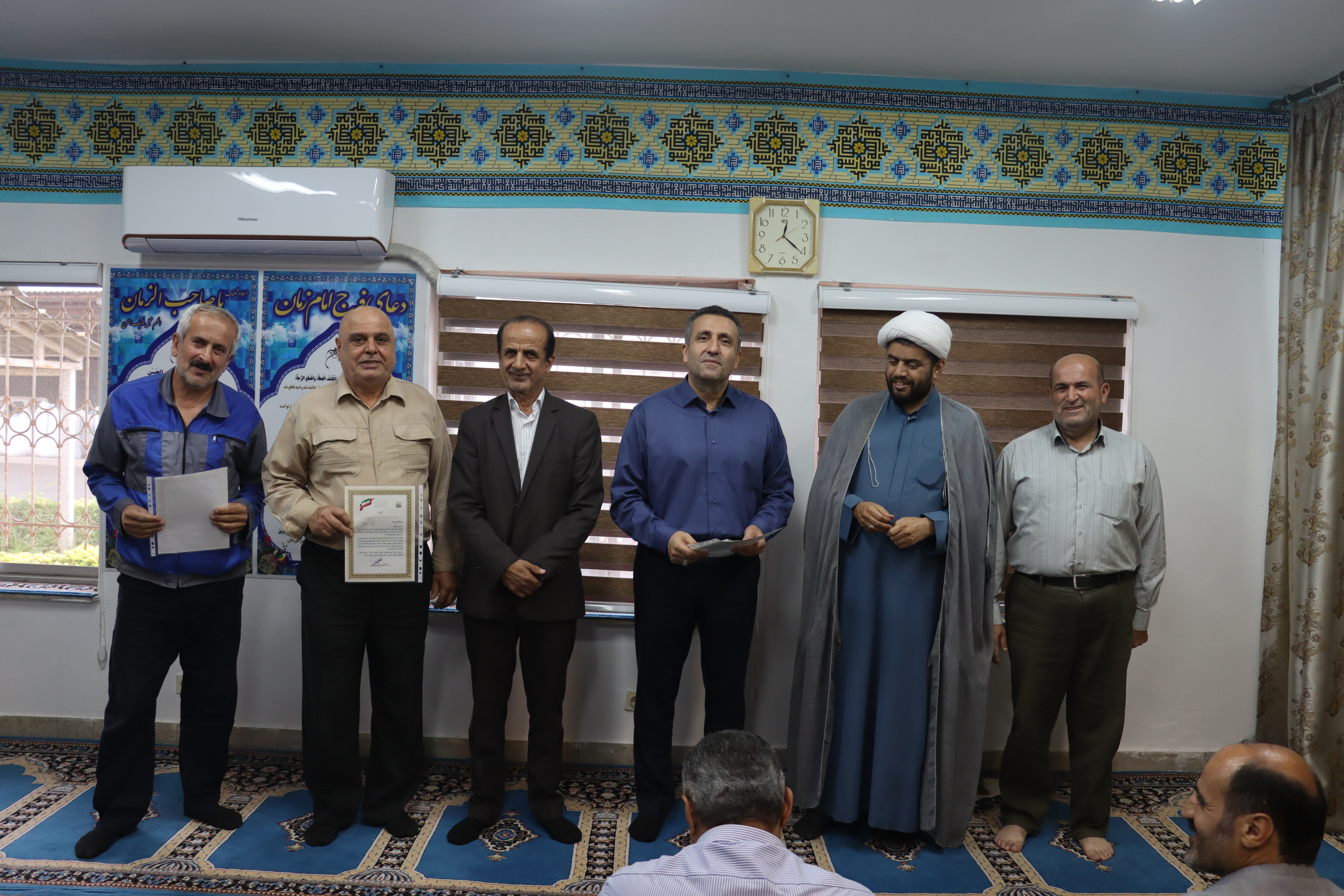 پیوند معنویت و علم؛ تجلیل از همکاران ایثارگر در انستیتو تحقیقات بین‌المللی ماهیان خاویاری