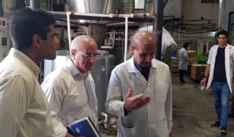بازدید هیئت مؤسسه تحقیقات خاک و آب کشور از شرکت فرآیند فناوری زیستی