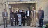 بازدید سرزده رئیس مؤسسه تحقیقات خاک و آب کشور از اداره امور مالی