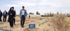 بازدید معاون اقتصادی استاندار سمنان از ایستگاه تحقیقات کشاورزی و منابع طبیعی شهرستان سمنان