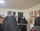 بازدید دانش‌آموزان دبیرستان دخترانه آیات از پژوهشکده خرما و میوه‌های گرمسیری به مناسبت هفته پژوهش و فناوری