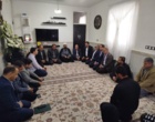 دیدار مسئولان جهاد کشاورزی و مرکز تحقیقات کشاورزی با خانواده شهید رضا پیری