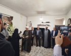 دیدار مسئولان جهاد کشاورزی و مرکز تحقیقات کشاورزی با خانواده شهید رضا پیری