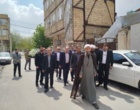 دیدار مسئولان جهاد کشاورزی و مرکز تحقیقات کشاورزی با خانواده شهید رضا پیری