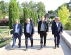 بازدید معاونان وزیر جهاد کشاورزی از مزارع تولید بذر مرکز آموزش عالی امام خمینی(ره)