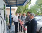 افتتاح ایستگاه شارژ خودروهای برقی و رونمایی از ۱۲ خودروی الکتریکی با حضور معاون وزیر جهاد کشاوری دکتر گل‌محمدی و هیات همراه