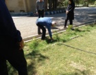 بهره‌برداری از سیستم آبیاری قطره‌ای فضای سبز مرکز تحقیقات و آموزش کشاورزی و منابع طبیعی لرستان