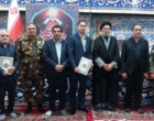 از پژوهش تا میدان؛ میز خدمت ارائه دستاوردهای علمی پردیس کشاورزی بروجرد در محل برگزاری نماز جمعه