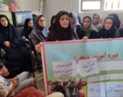 برگزاری دوره آموزشی دو‌منظوره کشت گیاهان دارویی و مدیریت پیامدهای ال‌نینو در روستای سپیده گُل‌گُل