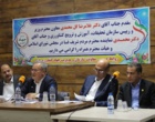  دیدار معاون وزیر و رئیس سازمان تات با کشاورزان، باغداران و دامداران فسا