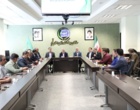 دیدار با اعضای هیأت علمی و همکاران مرکز تحقیقات و آموزش کشاورزی و منابع طبیعی قم