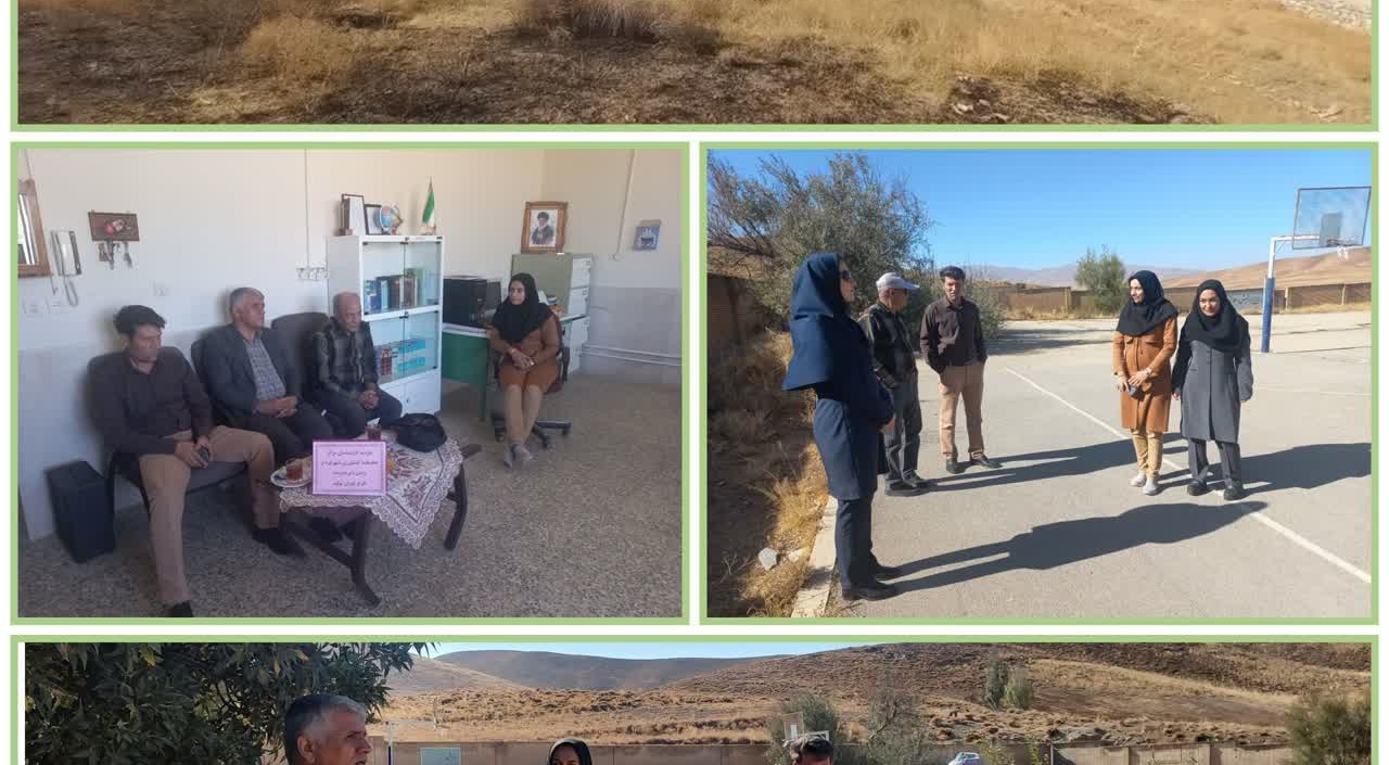 بررسی ظرفیت کشت گیاهان دارویی کم‌آب‌بر در مدرسه مهر مرغملک با مشارکت یاوران تولید