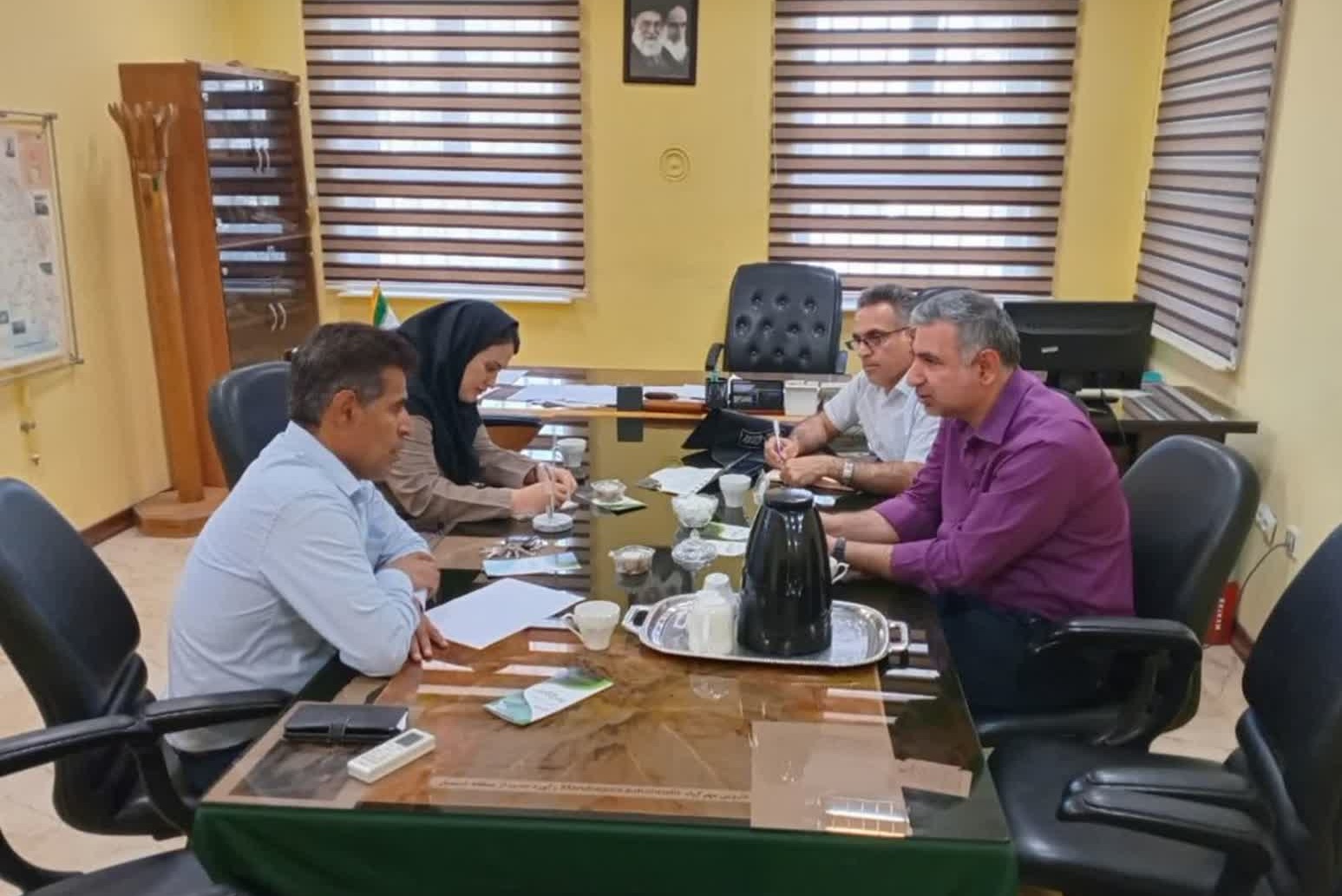 گسترش همکاریهای فناورانه مرکز تحقیقات کشاورزی خوزستان با شرکت دانشبنیان نانو مواد خاکستری