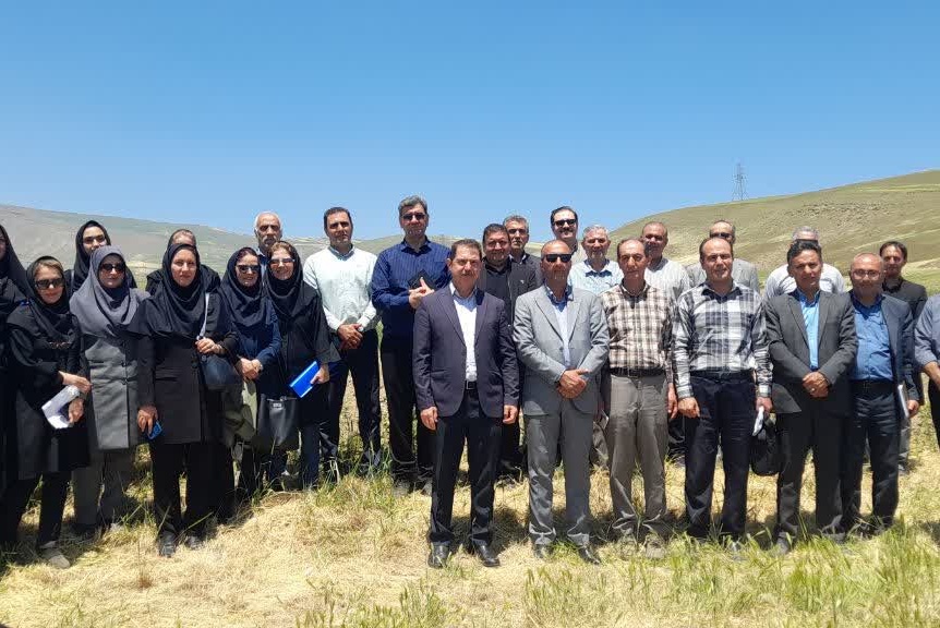 بازدید شورای تحقیقات، آموزش و ترویج کشاورزی آذربایجانغربی از ایستگاه تحقیقات دیم خرمآباد