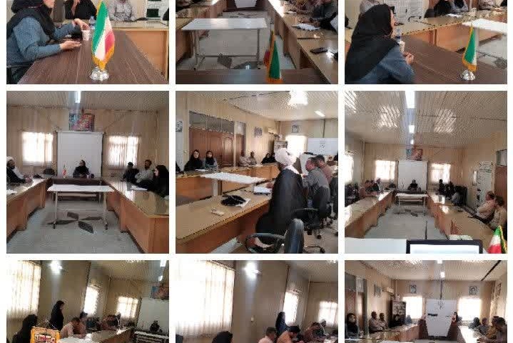 کارکنان جهاد کشاورزی بم پای آموزش خودمراقبتی و پیشگیری از سرطان