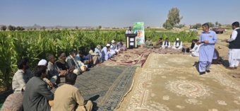 نهمین کاروان ترویج بهره وری الگوی کشت ملی محصولات زراعی با رویکرد تغییر اقلیم