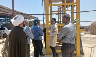 برگزاری کارگاه آموزشی و روز مزرعه تولید سیلاژ خوراک دام با استفاده از برگ خرما درشهرستان بم استان کرمان