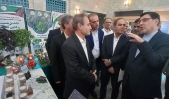 حضور فعال پژوهشکده گلخانه و محیط های کنترل شده در نمایشگاه بازدید رایزنان اقتصادی وزارت امور خارجه