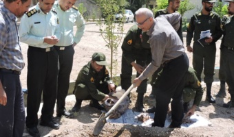 برگزاری دوره آموزشی آشنایی با کاشت زعفران برای کارکنان وظیفه نیروی انتظامی (فراجا) استان مرکزی