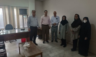 بازدید رئیس مرکز تحقیقات و آموزش کشاورزی استان کرمان از مرکز رشد تخصصی کشاورزی
