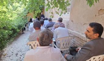 برگزاری کارگاه آموزشی مدیریت زمستانه آفات و بیماری‌های خسارت‌زا در باغات در شهرستان تفرش