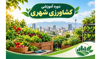 برگزاری دوره آموزشی کشاورزی شهری جهت آشنایی با الگوهای نوین تولید و مدیریت منابع در محیط‌های شهری