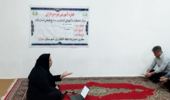 آموزش پرورش زنبور عسل به روستاییان گلان مهران با هدف توسعه اشتغال و افزایش بهره‌وری کشاورزی