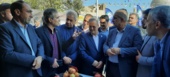 بازدید مقامات از غرفه پردیس تحقیقات و آموزش انار