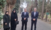 حضور سرپرست معاونت دفتر امور حقوقی سازمان تات در مرکز تحقیقات و آموزش کشاورزی استان تهران