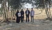 آغاز کشت سایت الگویی طرح «پزشک خاک» فائو با نظارت محقق مرکز تحقیقات گلستان