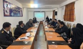 جلسه شورای پیامگزاران سلامت ادارات استان لرستان