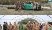آشنایی سربازان با گنجینه سبز زاگرس در باغ گیاهشناسی خرمآباد