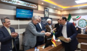مراسم تکریم و معارفه معاون پژوهش و فناوری مرکز تحقیقات استان مرکزی