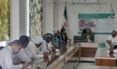 کلاس آموزشی مدیریت تولید گوجه‌فرنگی در سایبان در شهرستان کنارک