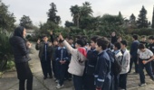 بازدید دانشآموزان مدرسه پسرانه امام علی (ع) شهرستان رامسر از پژوهشکده مرکبات و میوههای نیمهگرمسیری