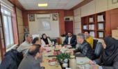 جلسه مشترک مرکز تحقیقات استان مرکزی و مدیریت باغبانی سازمان جهاد کشاورزی