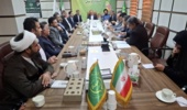 برگزاری جلسه شورای تات جنوب کرمان با حضور دکتر گل محمدی رئیس سازمان تات