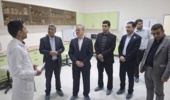 بازدید معاون وزیر و رئیس سازمان تات از آزمایشگاه کشت بافت و سلول مرکز تحقیقات و آموزش کشاورزی جنوب کرمان