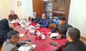 جلسه کمیته اقتصادی در پژوهشکده مرکبات و میوه‌های نیمه‌گرمسیری برگزار شد