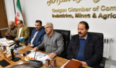 بررسی وضعیت آفات نوپدید و نوظهور در هشتمین جلسه کمیسیون کشاورزی اتاق بازرگانی گرگان