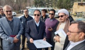 بازدید مشاور وزیر جهاد کشاورزی و مسئولان ارشد استان لرستان از باغ گیاهشناسی زاگرس خرمآباد