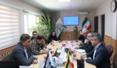 جلسه هم اندیشی با رییس بخش همکاری های بین الملل پژوهشگاه ملی مهندسی ژنتیک و زیست فناوری