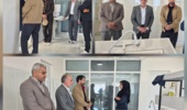بازدید معاون  مدیرکل حراست سازمان تات و رئیس حراست مؤسسه تحقیقات علوم باغبانی از پژوهشکده خرما و میوه‌های گرمسیری