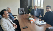 دیدار مدیر طرح و برنامه مؤسسه آموزش و ترویج کشاورزی با مسئولان مرکز تحقیقات چهارمحال و بختیاری