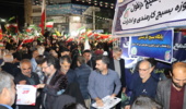 برپایی موکب و خدمت‌رسانی کارکنان مرکز تحقیقات کشاورزی صفی‌آباد به مدافعان خیابان